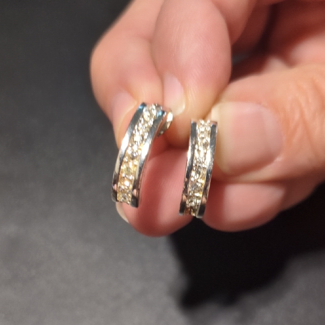 Elegant Silver Hoop Earrings